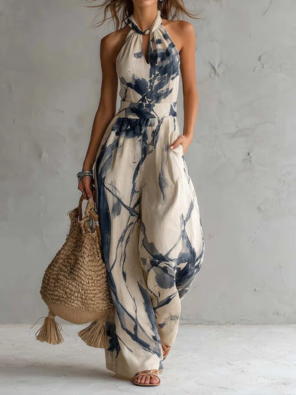 Silvia Mono Halter Estampado