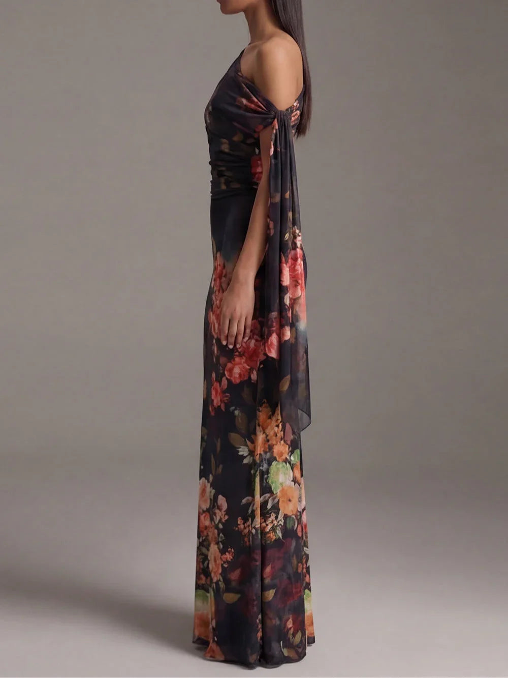 Lorena Maxi Plisado Negro