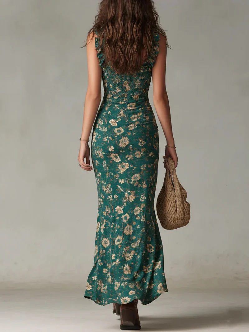 Victoria Maxi Bohemio Verde