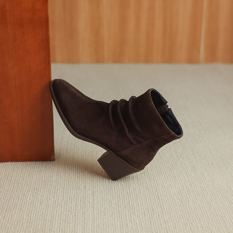 Tamara | Botines de ante auténtico