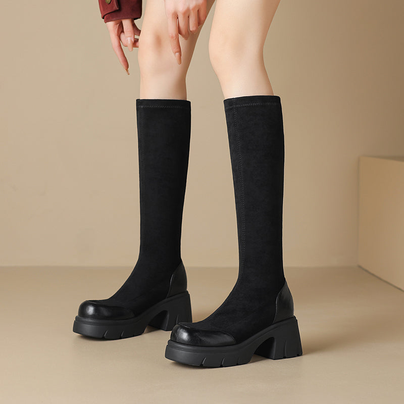 Yaiza | Botas altas de ante