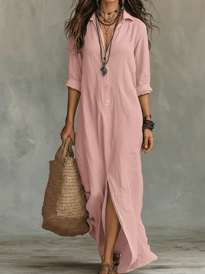 Camila | Vestido maxi fluido para el día a día