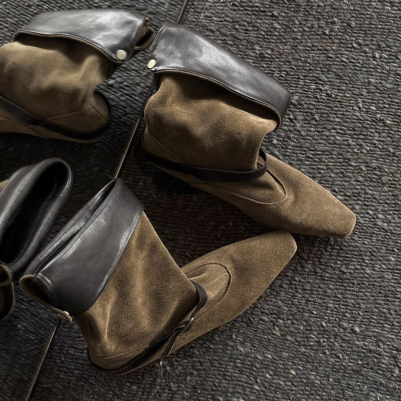 Isidora | Botas de ante auténtico