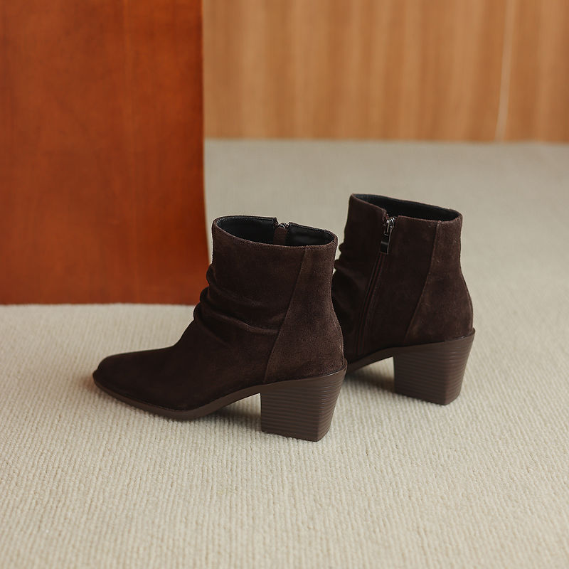Tamara | Botines de ante auténtico