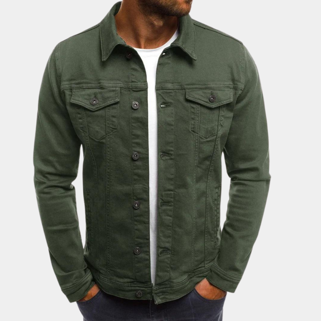 Tomás | Chaqueta estilo camionero con botones
