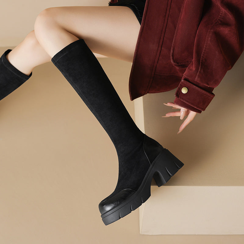 Yaiza | Botas altas de ante