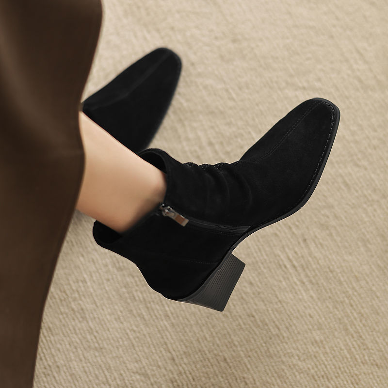 Tamara | Botines de ante auténtico