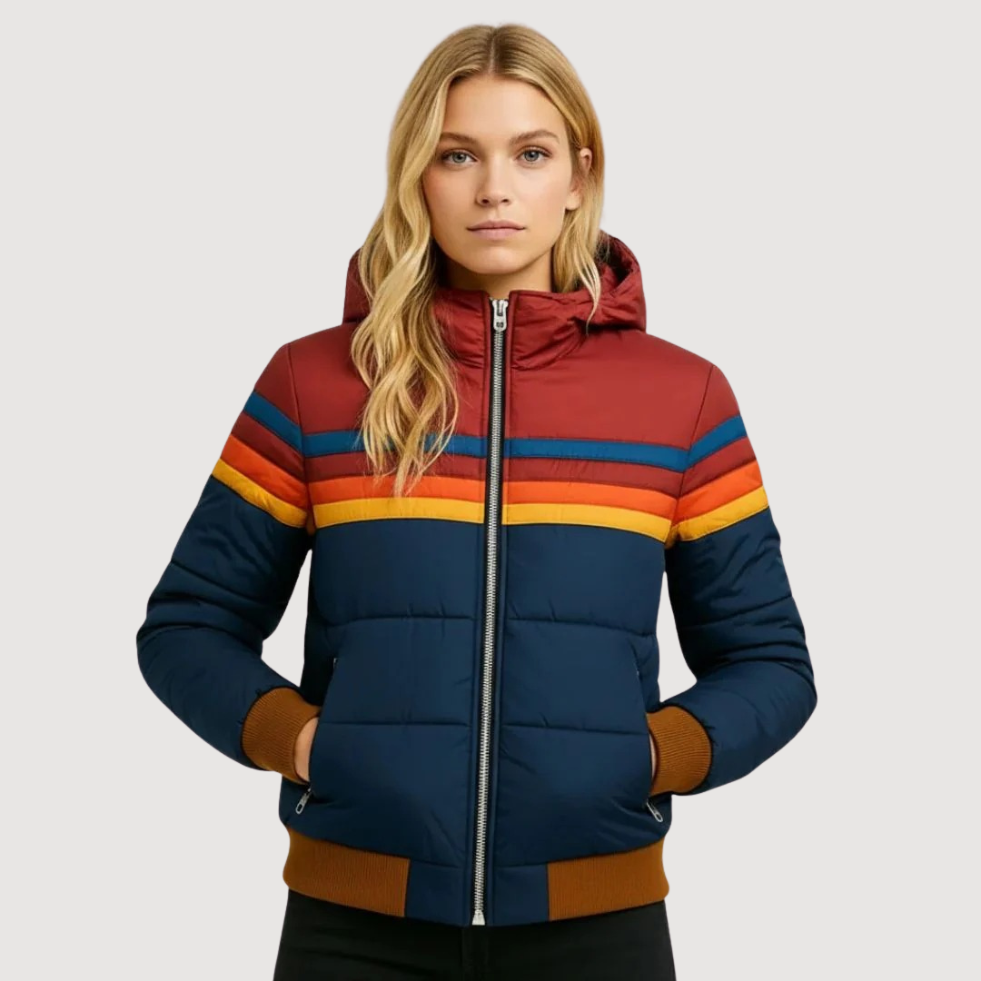 Simona | Chaqueta Acolchada Retro