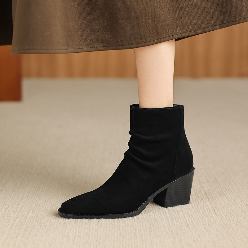 Tamara | Botines de ante auténtico