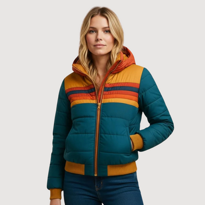 Simona | Chaqueta Acolchada Retro