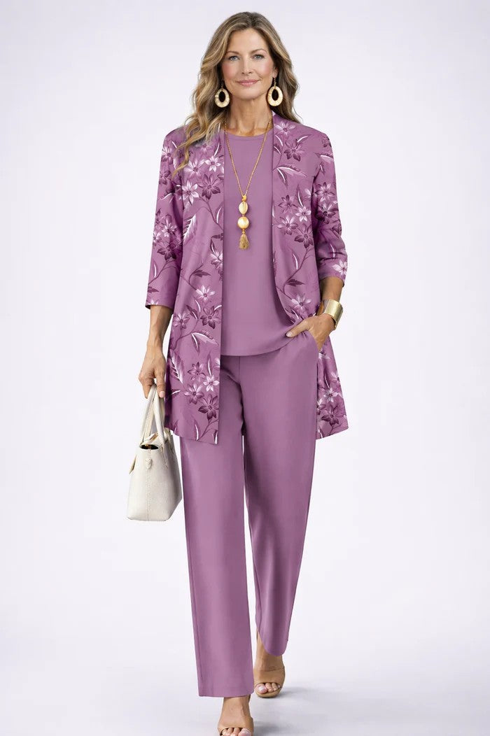 Fátima | Conjunto elegante de tres piezas
