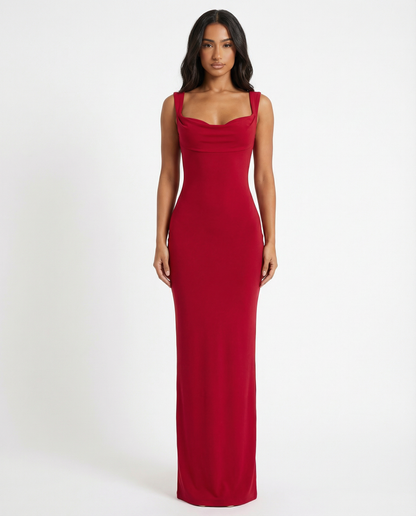 Inés | Vestido Maxi Espalda Descubierta