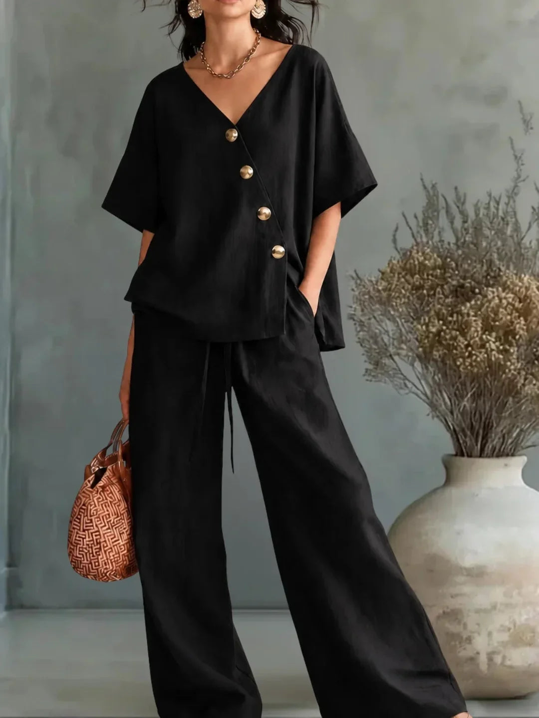 Celia Conjunto con Botones