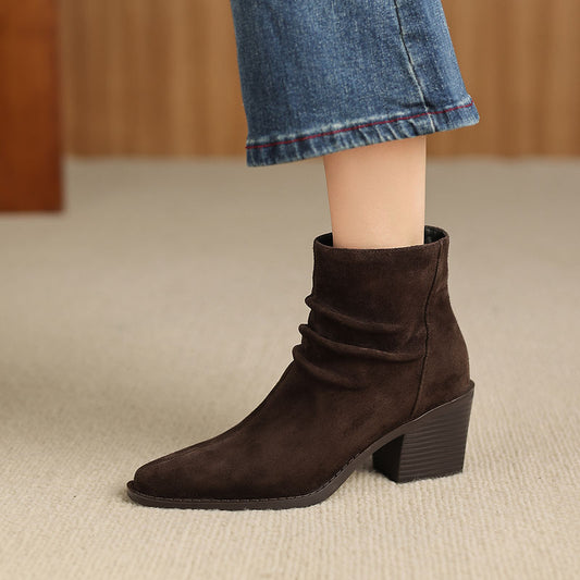 Tamara | Botines de ante auténtico