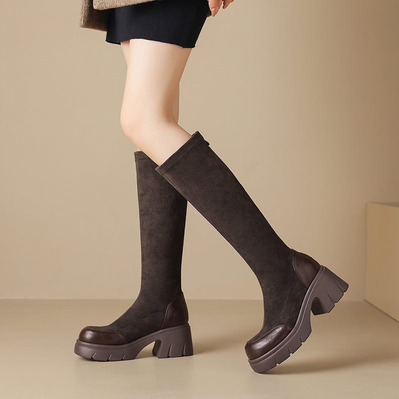 Yaiza | Botas altas de ante