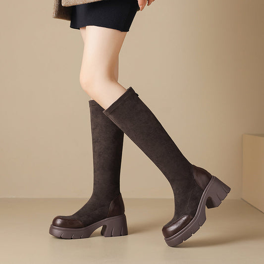 Yaiza | Botas altas de ante