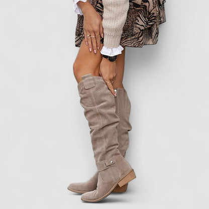 Celeste | Botines cómodos estilo western