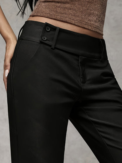 Inés | Pantalón ancho de tiro alto - Valeria Llorente