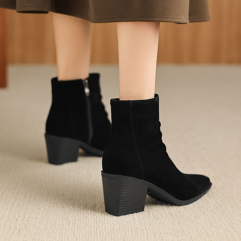Tamara | Botines de ante auténtico
