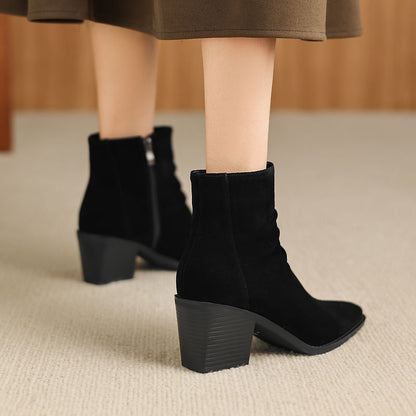 Tamara | Botines de ante auténtico