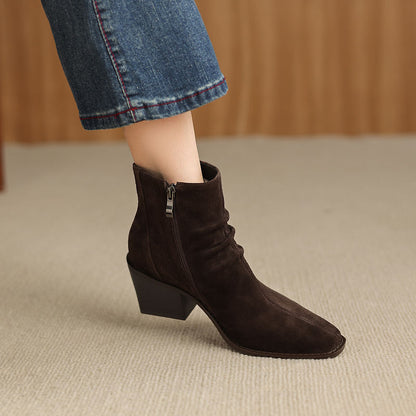 Tamara | Botines de ante auténtico