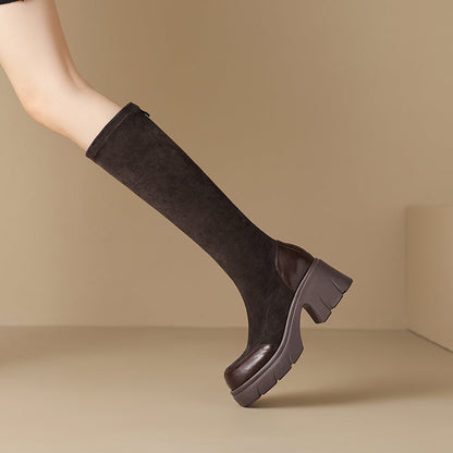 Yaiza | Botas altas de ante