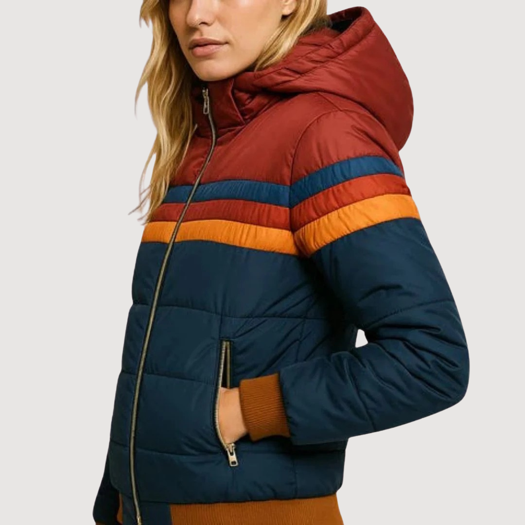 Simona | Chaqueta Acolchada Retro