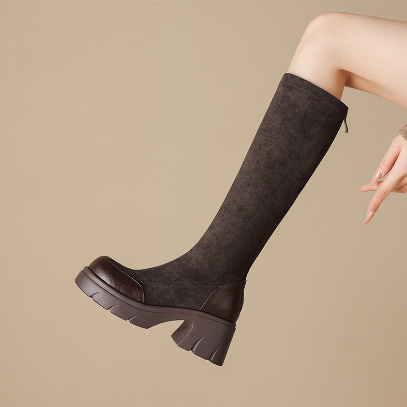 Yaiza | Botas altas de ante