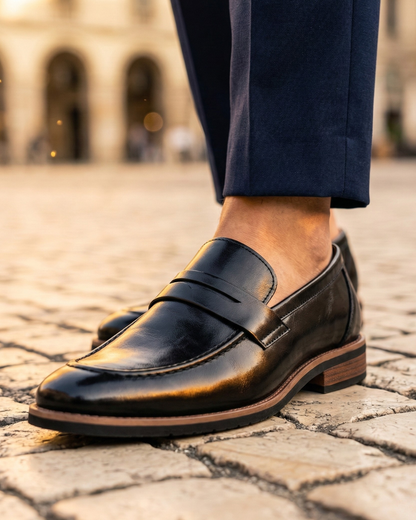 Daniel | Mocasines de piel pulida