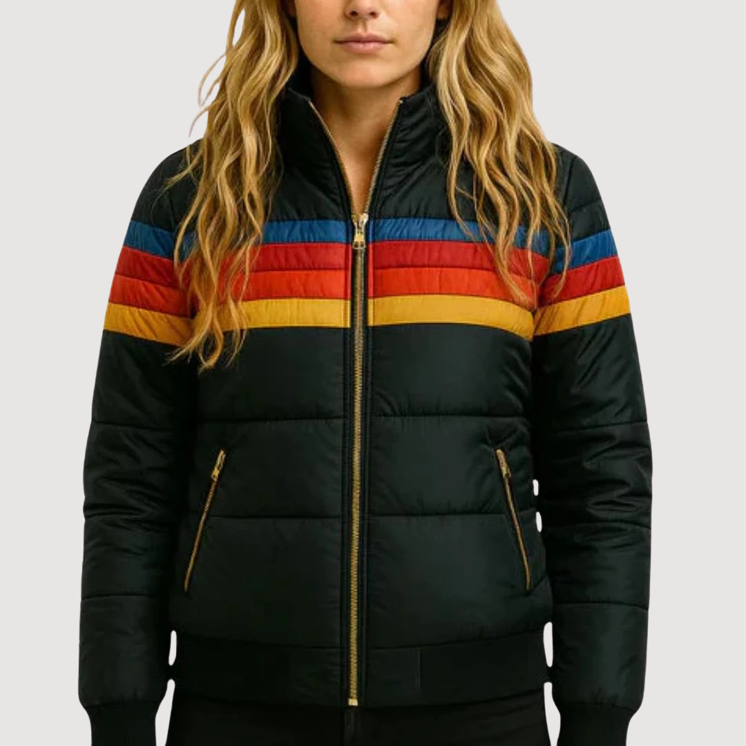 Simona | Chaqueta Acolchada Retro