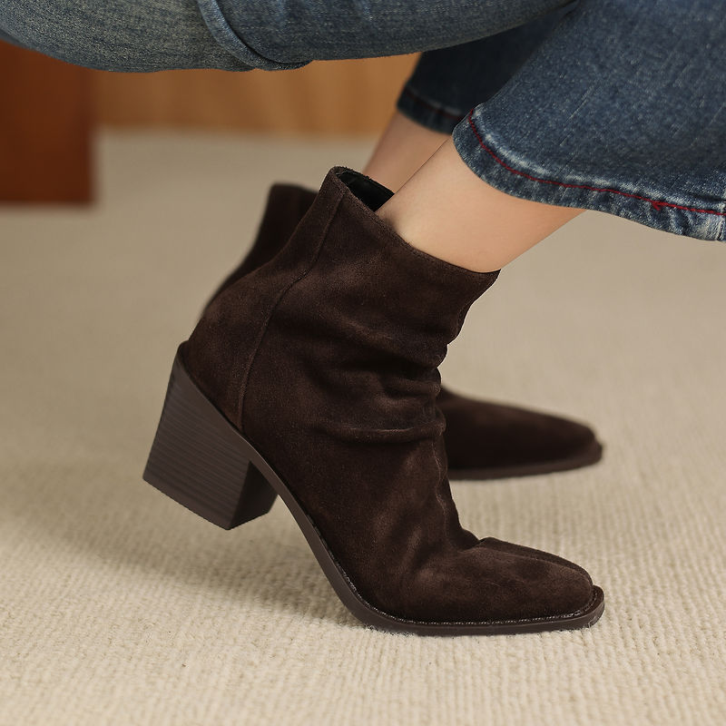 Tamara | Botines de ante auténtico