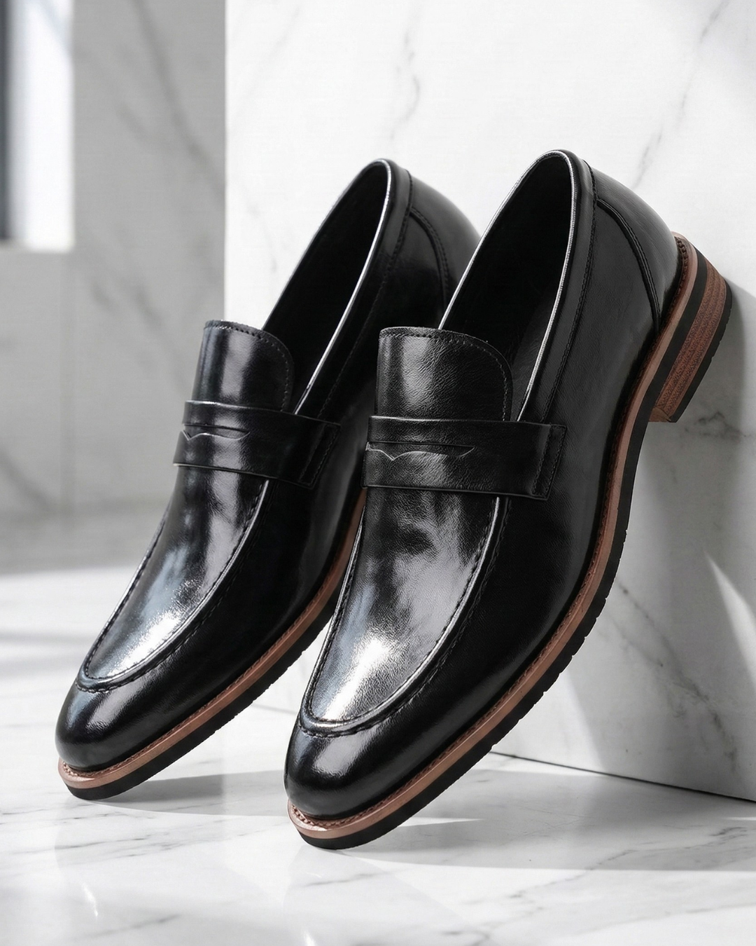 Daniel | Mocasines de piel pulida