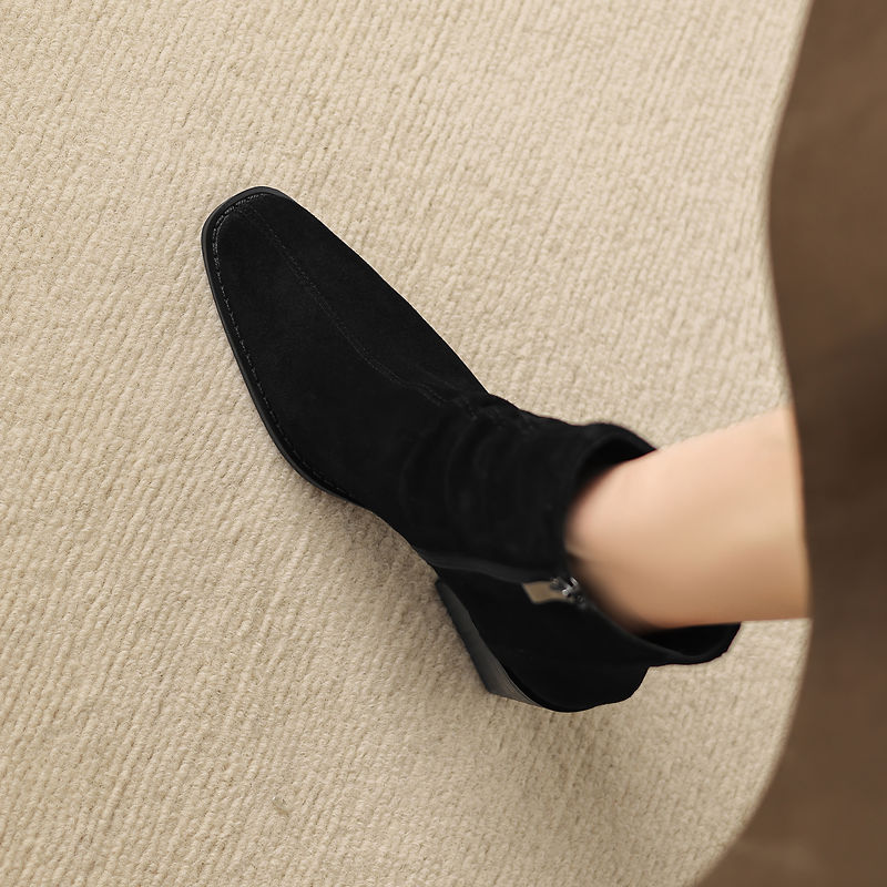 Tamara | Botines de ante auténtico