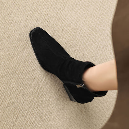 Tamara | Botines de ante auténtico