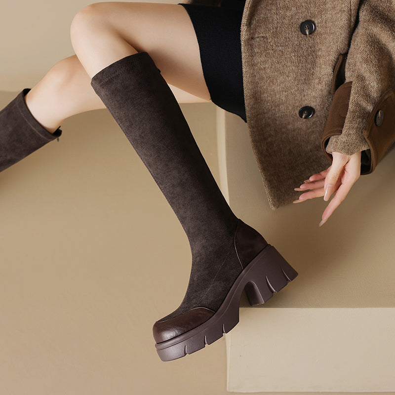 Yaiza | Botas altas de ante