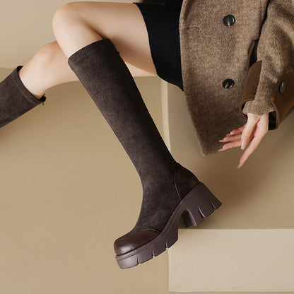 Yaiza | Botas altas de ante