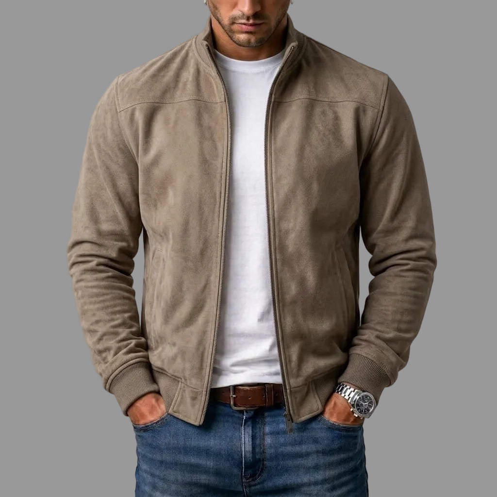 Miguel | Cazadora bomber de antelina