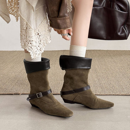 Isidora | Botas de ante auténtico