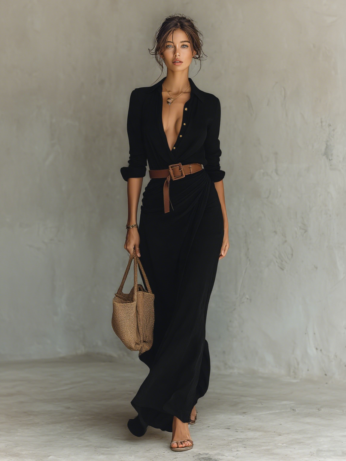 Gloria | Vestido imperial chic