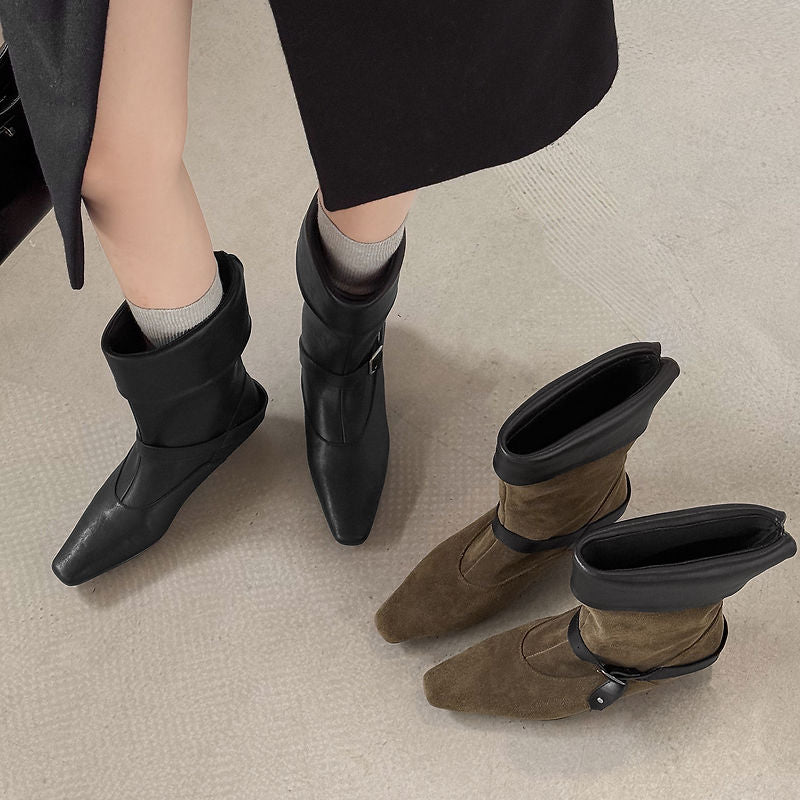 Isidora | Botas de ante auténtico