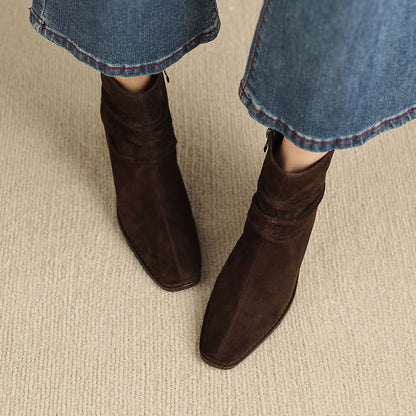 Tamara | Botines de ante auténtico