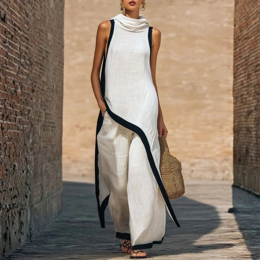 Nadia | Conjunto Efecto Lino