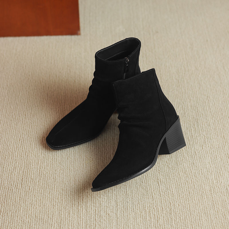 Tamara | Botines de ante auténtico