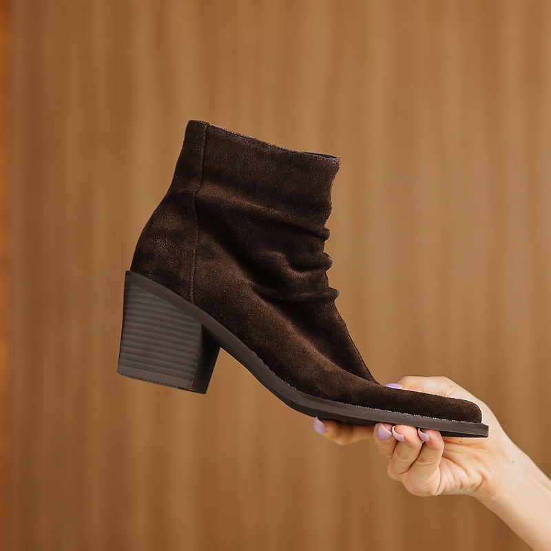 Tamara | Botines de ante auténtico