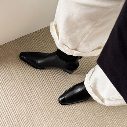 Gracia | Botines de piel auténtica con tacón