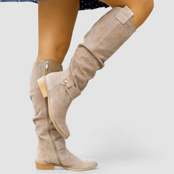 Celeste | Botines cómodos estilo western