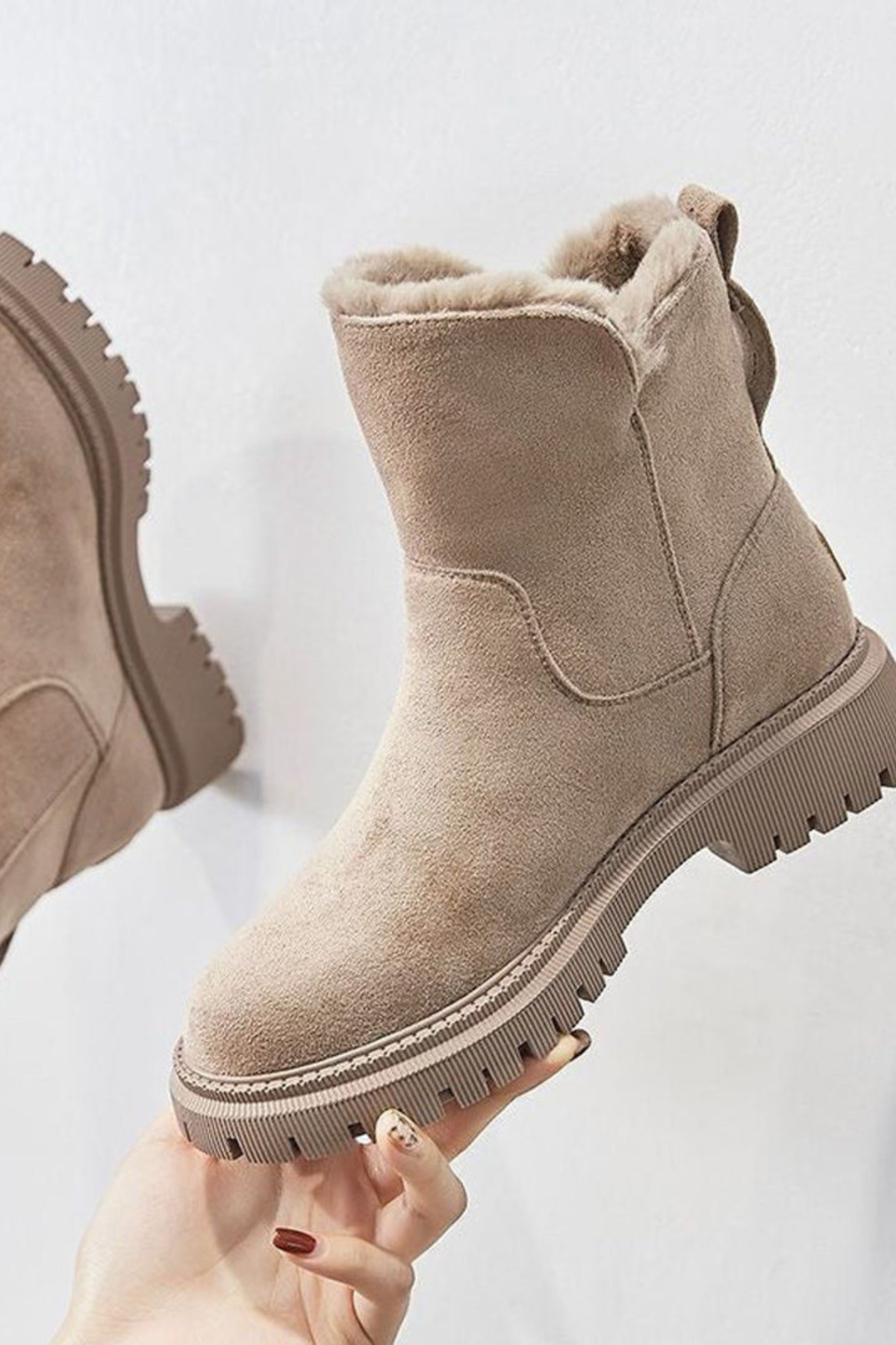 Idoia | Botines de invierno con plataforma