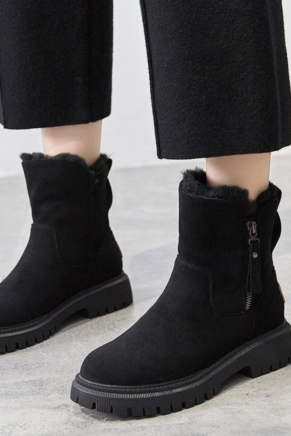Idoia | Botines de invierno con plataforma