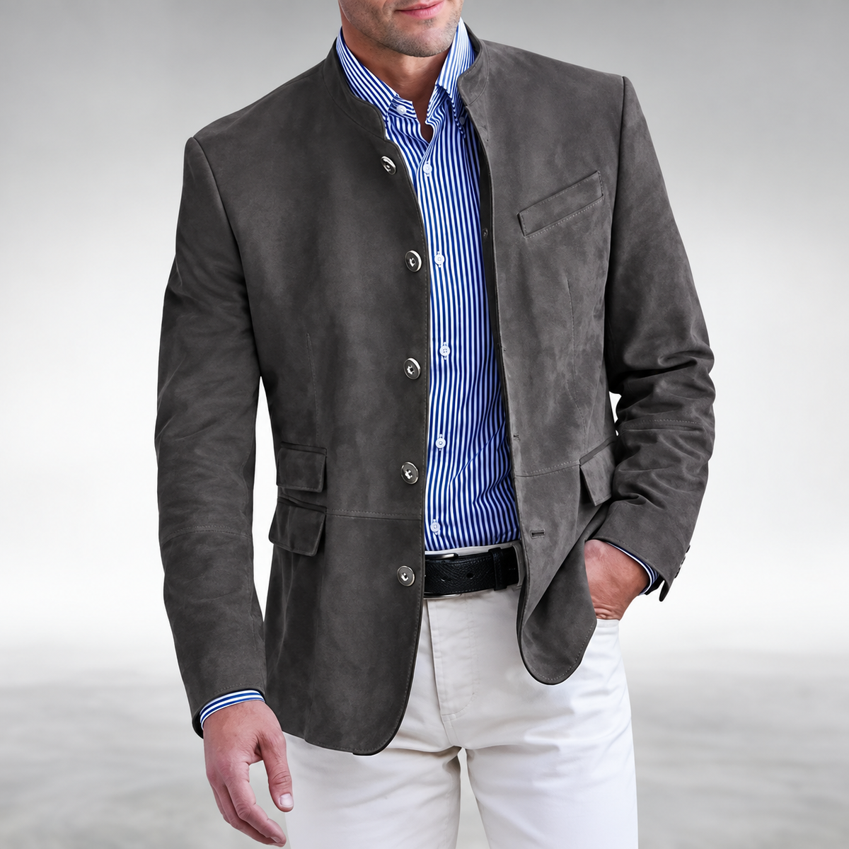 Héctor | Chaqueta de antelina