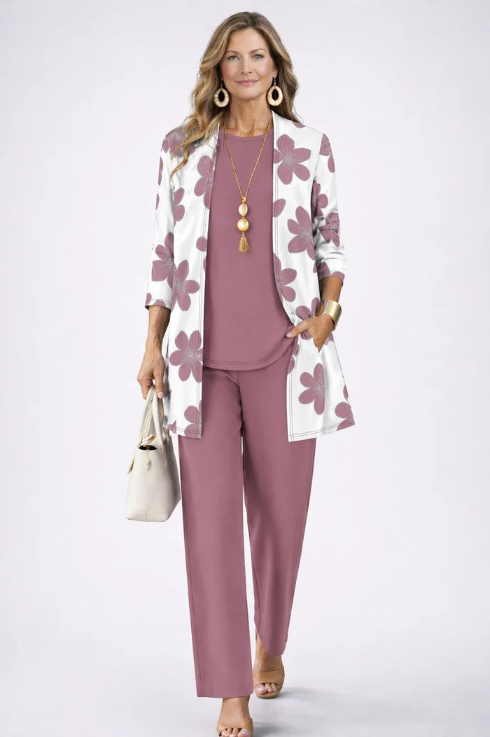 Fátima | Conjunto elegante de tres piezas